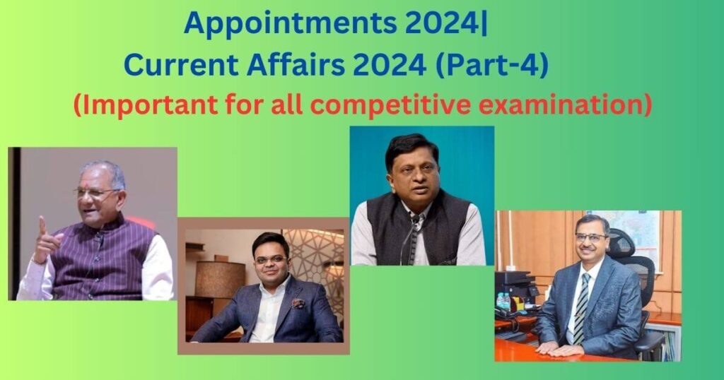 National Appointments 2024