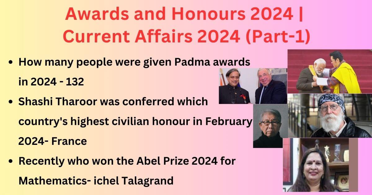 Awards and Honours 2024