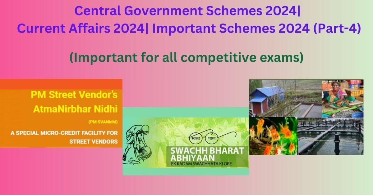 Central government schemes