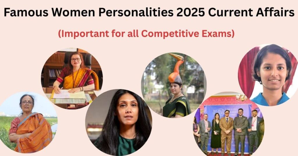 Famous Women Personalities 2025